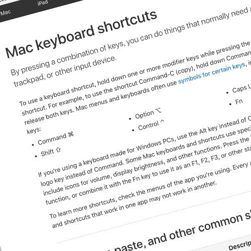 mark as read keyboard shortcut for mac