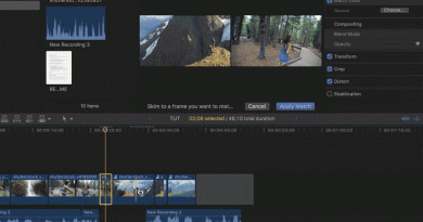 Match Features – Final Cut Pro X
