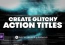 Action Tiles with Glitch Effects