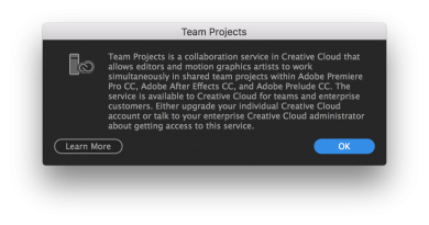 Working with Team Projects