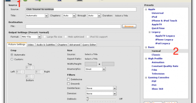 How to Convert a DVD to H264 Using Handbrake