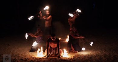 Fire Dancers Fiji